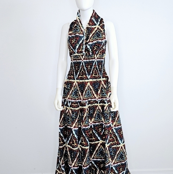 Alkebulan Lifestyle Dresses & Skirts - SMOCKED ANKARA MAXI DRESS PATTERN